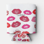 Rafraîchisseur Pour Canette Kissing Red lips (Dos)