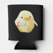 Rafraîchisseur Pour Canette Knife Duck Plush Meme Double Sided Black (Dos)