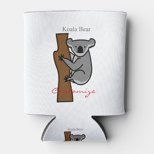 Rafraîchisseur Pour Canette Koala Bear Escalade Tree Thunder_Cove (Devant)