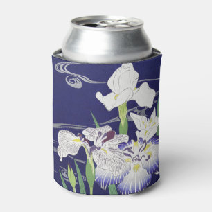 Rafraîchisseur Pour Canette Kogyo Tsukioka Irises, Art Fleur Japonais