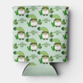 Rafraîchisseur Pour Canette La bière Gnome Can Cooler de la Saint-Patrick (Devant)