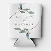 Rafraîchisseur Pour Canette La collection de Mariages de liss botaniques (Devant)