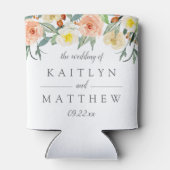 Rafraîchisseur Pour Canette La collection de Mariages Spring Blossoms (Dos)