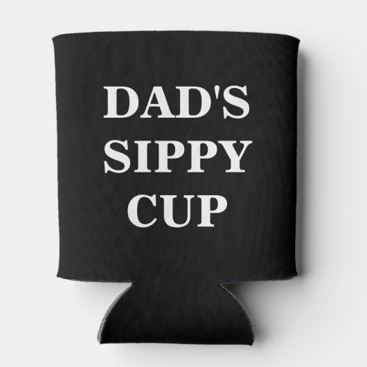 Rafraîchisseur Pour Canette La coupe Sippy de papa peut refroidir Coozie (Dos)