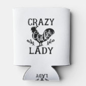 Rafraîchisseur Pour Canette La dame folle du poulet (Dos)