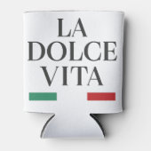 Rafraîchisseur Pour Canette La Dolce Vita Can Cooler - Références Italiennes (Devant)
