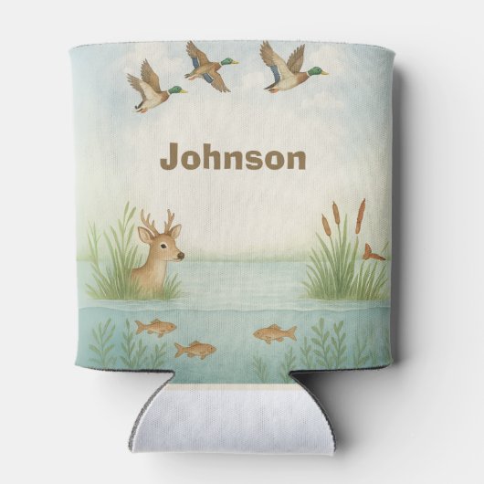 Rafraîchisseur Pour Canette La faune forestière extérieure peut se refroidir (Dos)