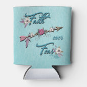 Rafraîchisseur Pour Canette La foi sur la peur peut refroidir (Devant)