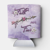 Rafraîchisseur Pour Canette La foi sur la peur peut refroidir (Dos)