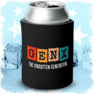 Rafraîchisseur Pour Canette La Génération Oubliée X Gen Xer Funny Gen X