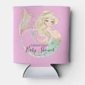 Rafraîchisseur Pour Canette La Mère De Sirène Est Rose (Devant)