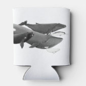 Rafraîchisseur Pour Canette La Nage Des Baleines Illustration Art Whale (Dos)