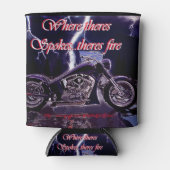 Rafraîchisseur Pour Canette "Là où il y a des coups de feu" (Devant)