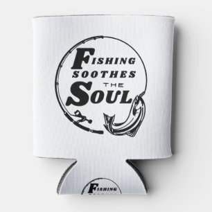 Rafraîchisseur Pour Canette La pêche apaise l'âme