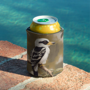 Rafraîchisseur Pour Canette La peinture australienne Kookaburra,