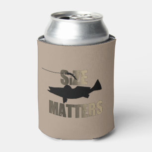 Rafraîchisseur Pour Canette La taille importe truite drôle de pêche de mouch