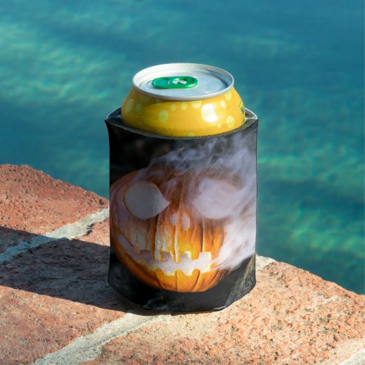 Rafraîchisseur Pour Canette La tête Jack-o-Lantern d'un cavalier sans tête (Piscine in situ)