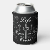 Rafraîchisseur Pour Canette La vie commence à la croix (Can Dos)