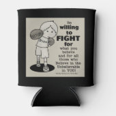 Rafraîchisseur Pour Canette La volonté de combattre (Devant)