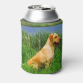 Rafraîchisseur Pour Canette Laboratoire jaune dans l'herbe (Can Dos)