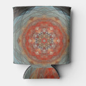 Rafraîchisseur Pour Canette Laboratoire miroir Mandala 56 (Devant)