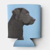 Rafraîchisseur Pour Canette Labrador Retriever Black Peinture Original Chien A (Dos)