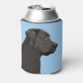 Rafraîchisseur Pour Canette Labrador Retriever Black Peinture Original Chien A (Can Dos)