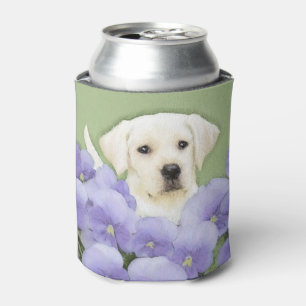 Rafraîchisseur Pour Canette Labrador Retriever Puppy Painting Original Chien A