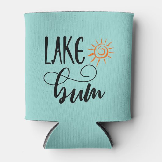 Rafraîchisseur Pour Canette Lac Bum Soleil été (Devant)