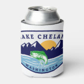 Rafraîchisseur Pour Canette Lac Chelan Washington Pêche (Can devant)