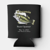 Rafraîchisseur Pour Canette Lac / Date Wisconsin Bass Opener Dark (Dos)
