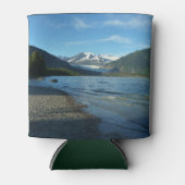 Rafraîchisseur Pour Canette Lac Mendenhall dans Juneau Paysage de l'Alaska (Devant)