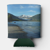 Rafraîchisseur Pour Canette Lac Mendenhall dans Juneau Paysage de l'Alaska (Dos)