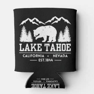 Rafraîchisseur Pour Canette Lac Tahoe - Californie Grizzly Bear Mountains