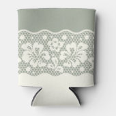 Rafraîchisseur Pour Canette Lace pattern, flower vintage (Devant)