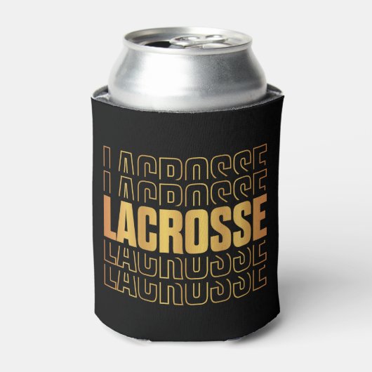 Rafraîchisseur Pour Canette Lacrosse Texte peut refroidir (Can devant)