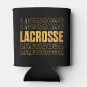 Rafraîchisseur Pour Canette Lacrosse Texte peut refroidir (Dos)