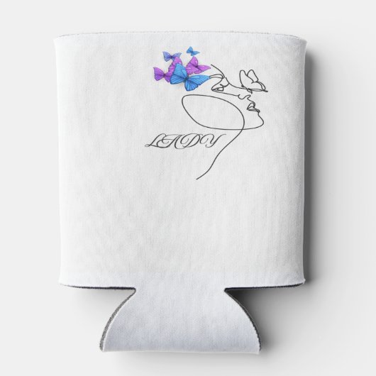 Rafraîchisseur Pour Canette Lady Insulated Bottle – Keeps Drinks Hot & Cold (Dos)