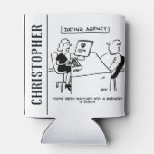 Rafraîchisseur Pour Canette L'agence de rencontres s'associe à une brasserie (Dos)