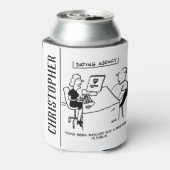 Rafraîchisseur Pour Canette L'agence de rencontres s'associe à une brasserie (Can Dos)