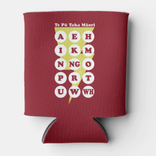 Rafraîchisseur Pour Canette L'alphabet maori Pu Taka