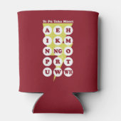 Rafraîchisseur Pour Canette L'alphabet maori Pu Taka (Dos)