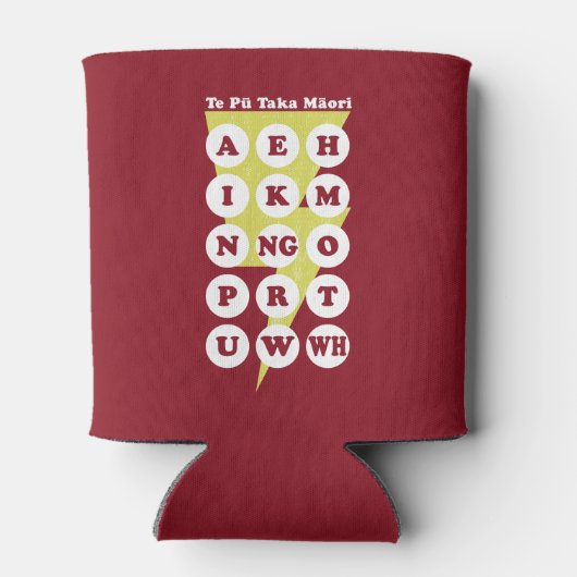 Rafraîchisseur Pour Canette L'alphabet maori Pu Taka (Dos)