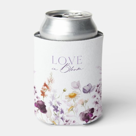 Rafraîchisseur Pour Canette L'amour en fleur Floral Can Cooler (Can devant)
