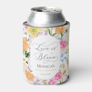 Rafraîchisseur Pour Canette L'amour est en fleurs Faveur de bru shower de jard