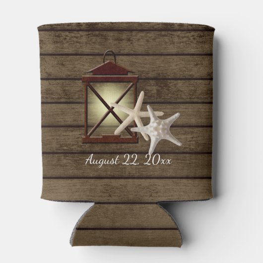 Rafraîchisseur Pour Canette Lanterne et poisson étoilé (Dos)