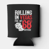 Rafraîchisseur Pour Canette Las Vegas 68e Birthday Party (Dos)