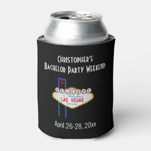 Rafraîchisseur Pour Canette Las Vegas Bachelor Party Trip Favoriser Bière Can