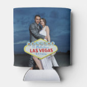 Rafraîchisseur Pour Canette Las Vegas Mariage photo Can Cooler (Dos)