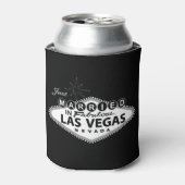 Rafraîchisseur Pour Canette Las Vegas Wedding Favor Custom Can Cooler (Can devant)